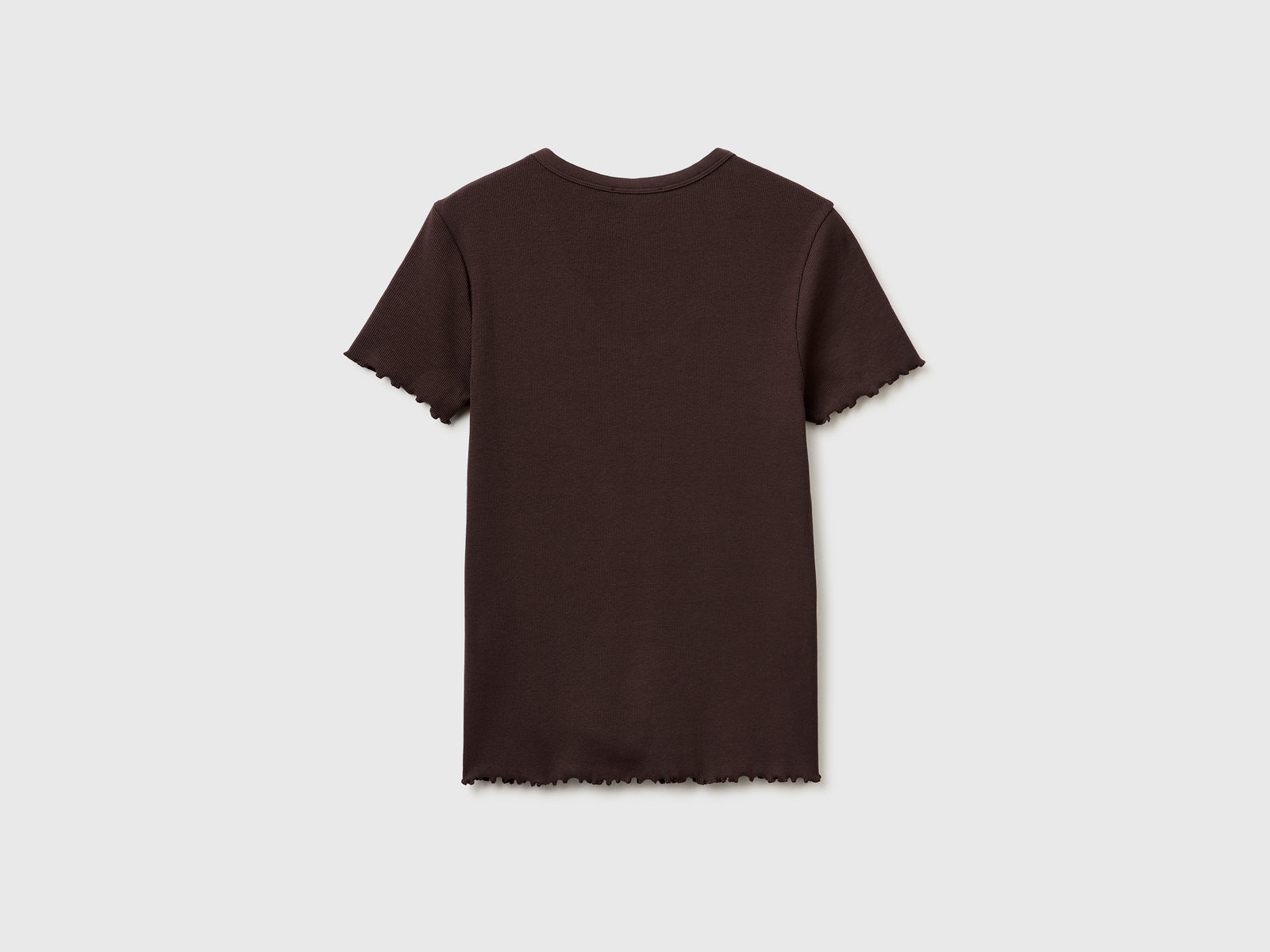 T-shirt decote em V canelado - ucb_image_BS