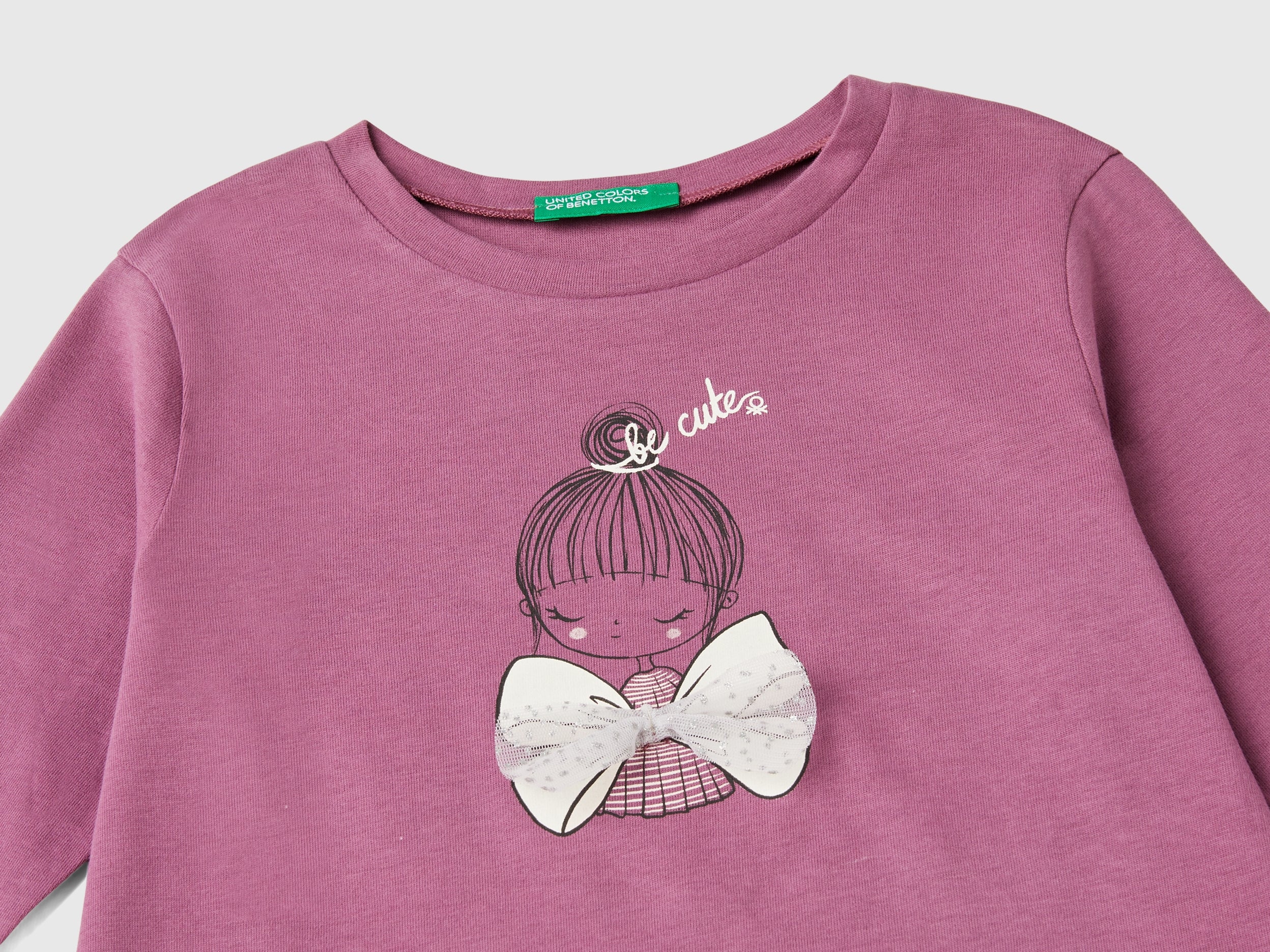T-shirt com estampa e aplicação de tule - ucb_image_DS1