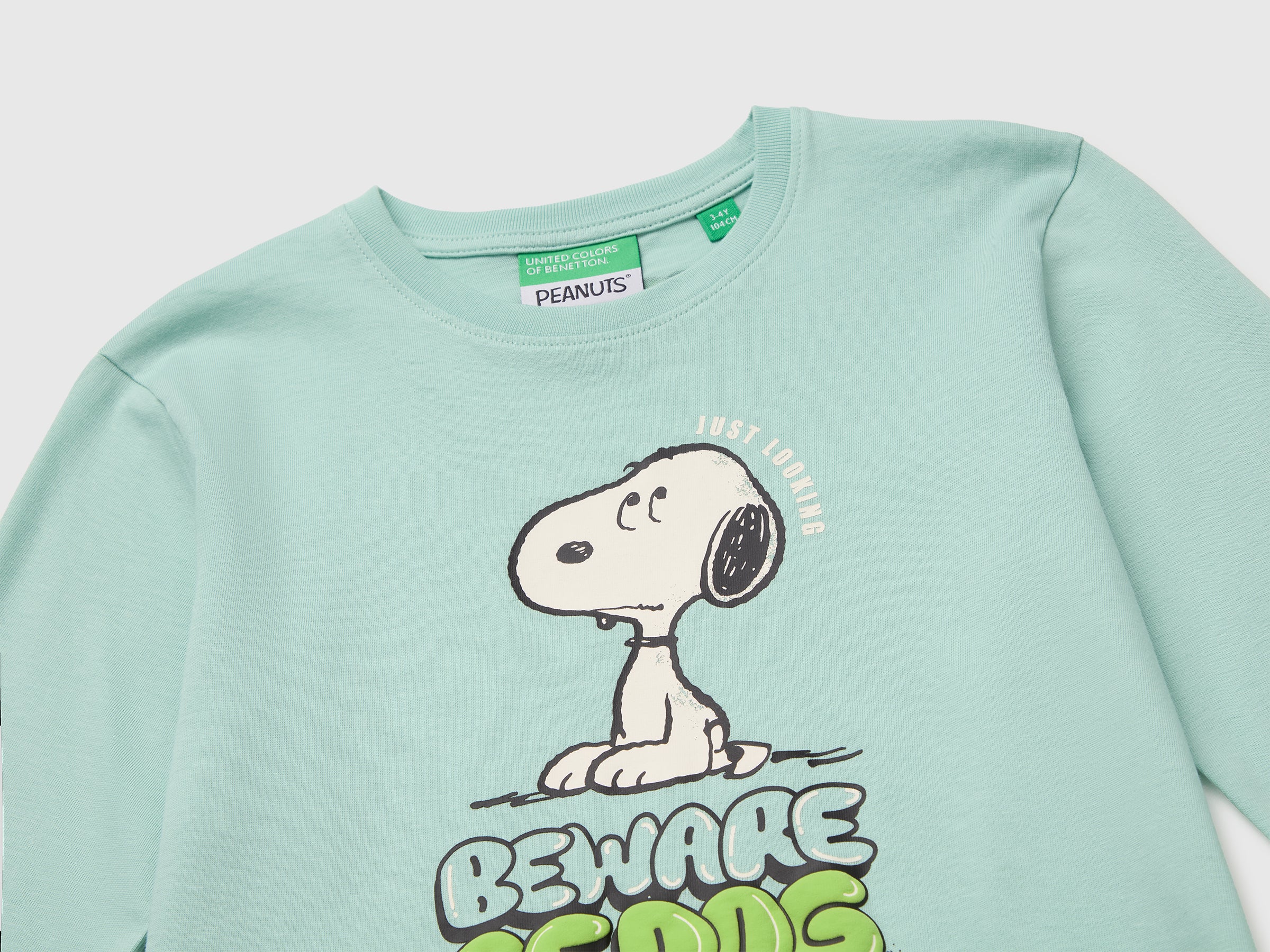 T-shirt com estampa efeito de relevo ©Peanuts - ucb_image_DS1
