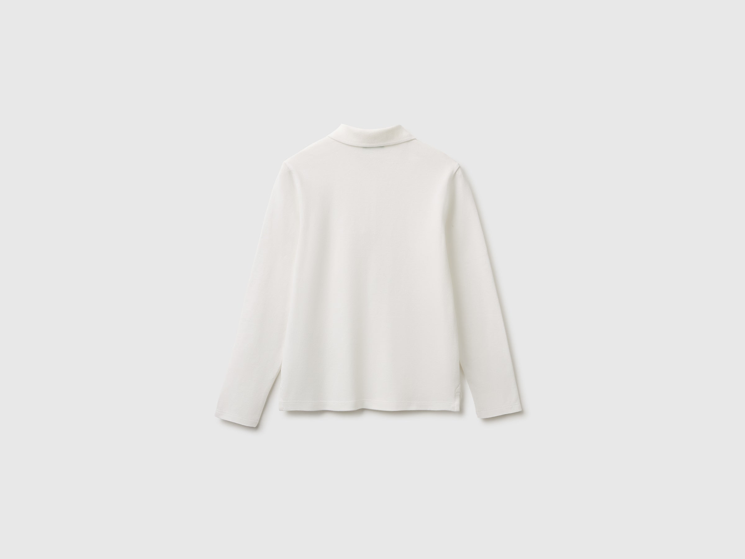 Polo de manga comprida em algodão - ucb_image_BS