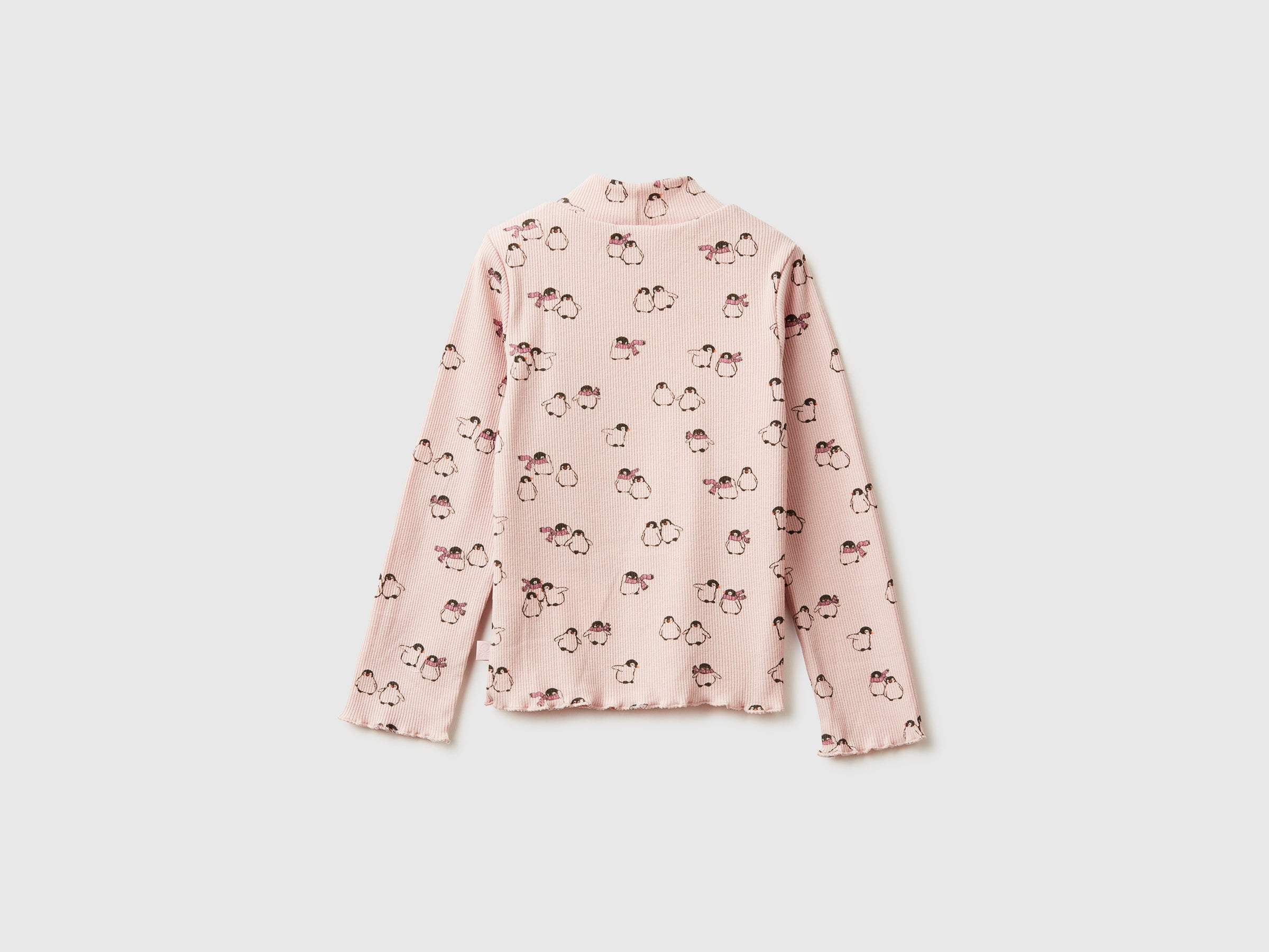 T-shirt slim fit com estampa pinguins - ucb_image_BS