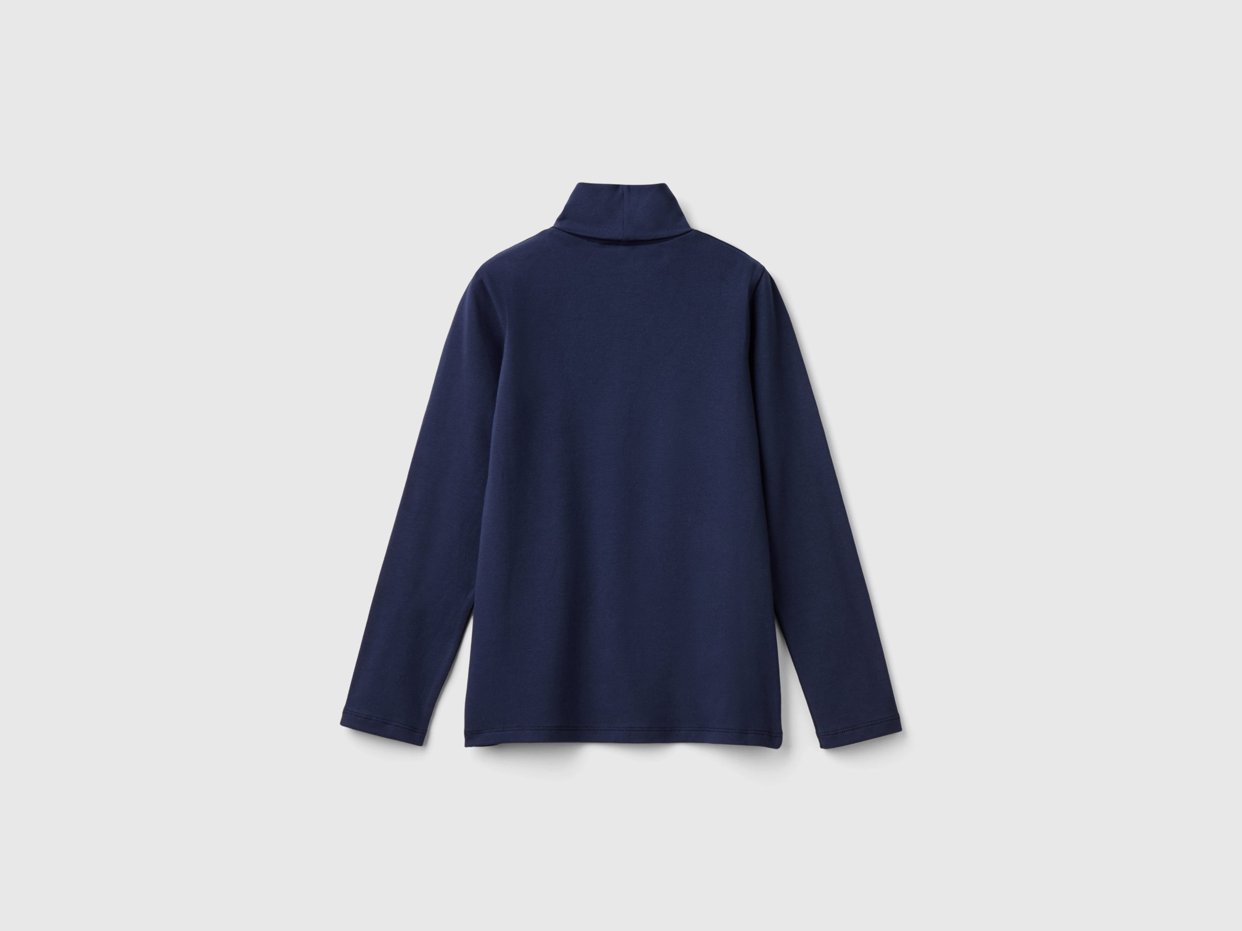 T-shirt stretch com gola alta - ucb_image_BS