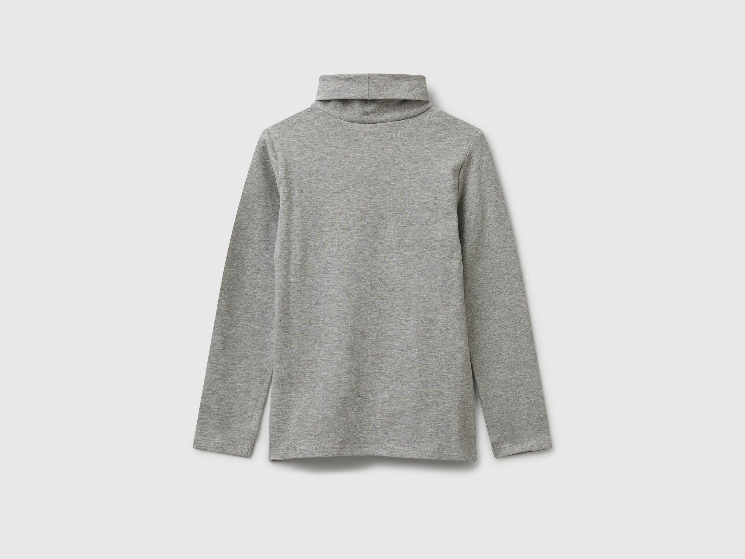 T-shirt stretch com gola alta - ucb_image_BS
