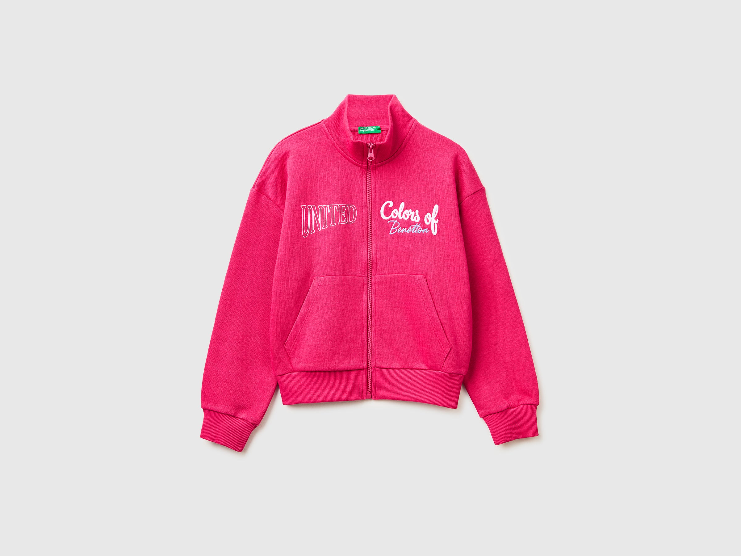 Zip-up sweatshirt with print - ucb_image_FS