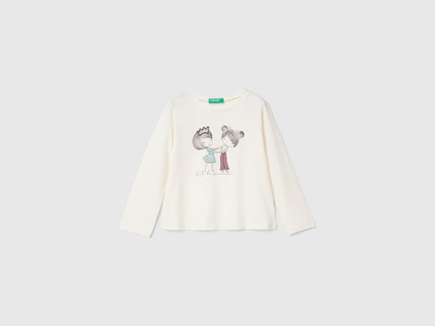 T-shirt com estampa e aplicação de tule - ucb_image_FS