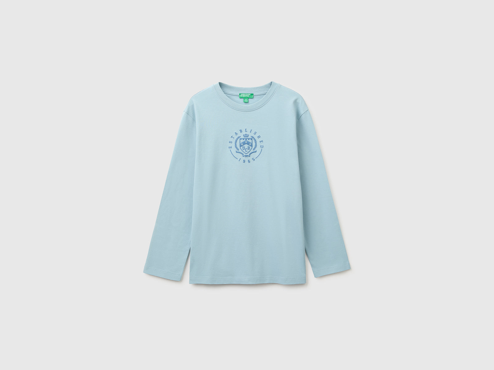 T-shirt com estampa e bordado - ucb_image_FS