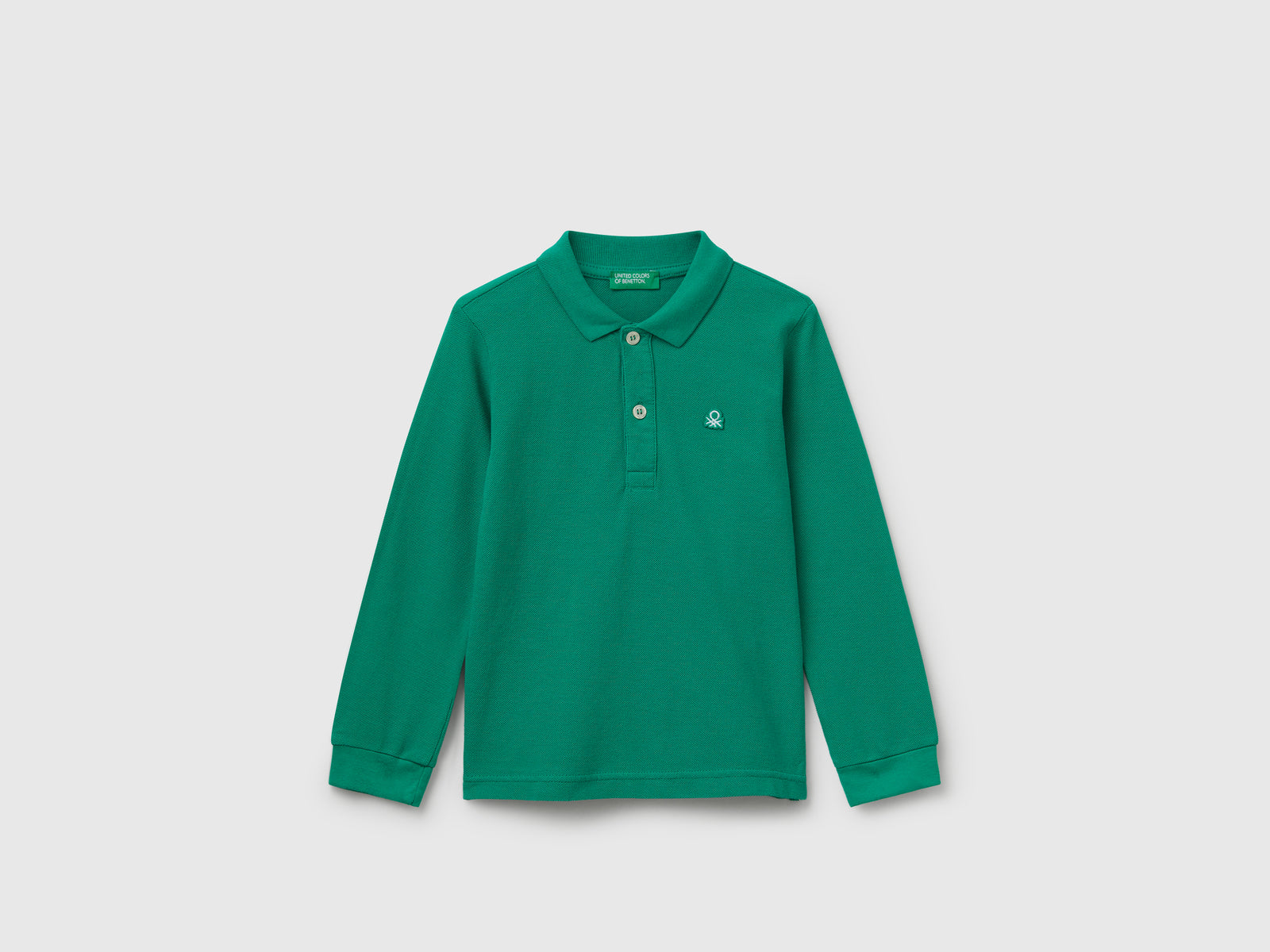 Polo de manga comprida em algodão - ucb_image_FS