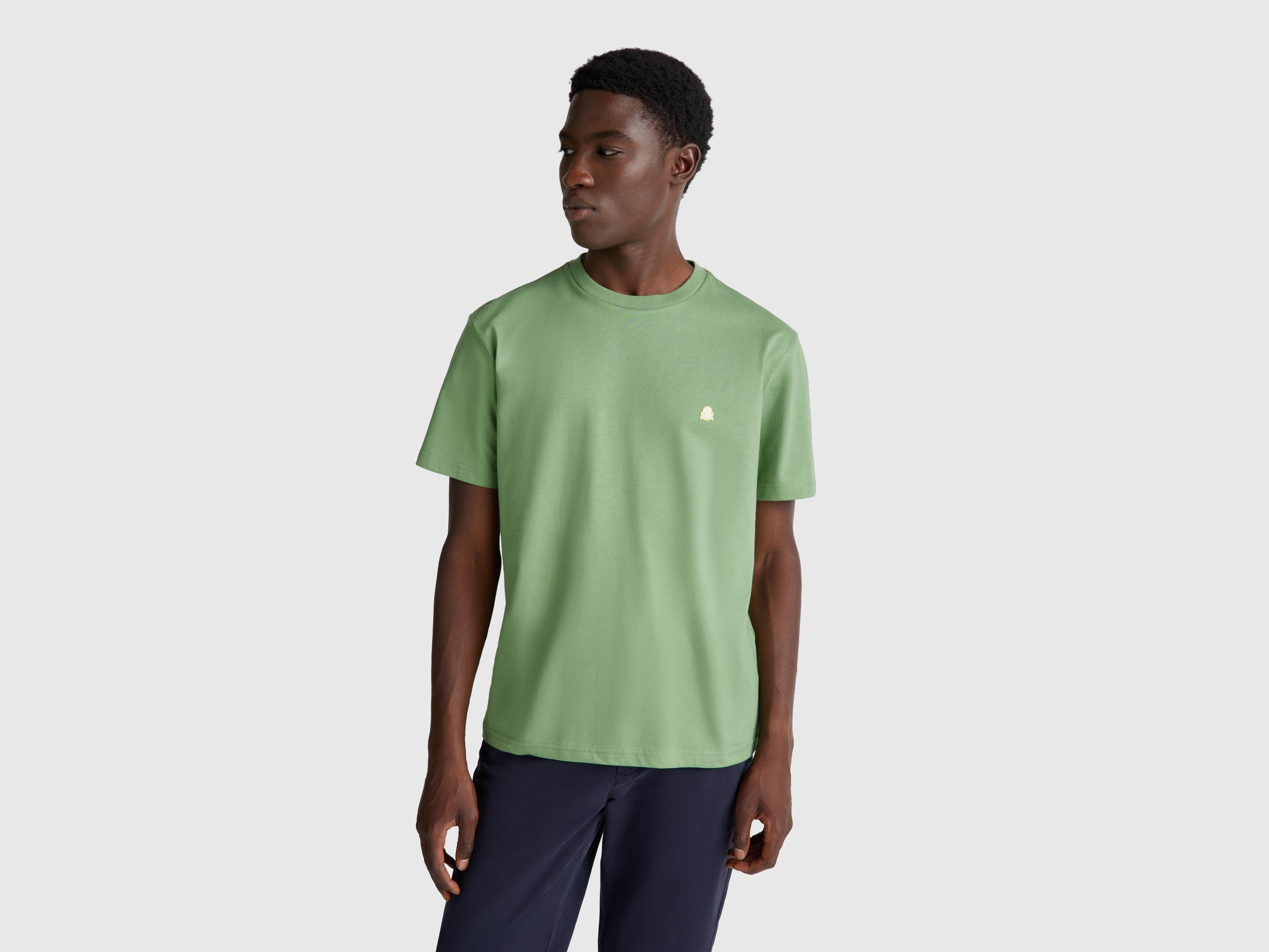 T-shirt básica de algodão - ucb_image_F