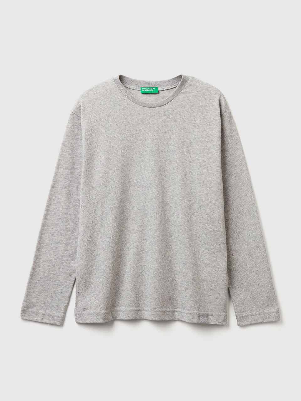 T-shirt com gola redonda de algodão - ucb_image_FS