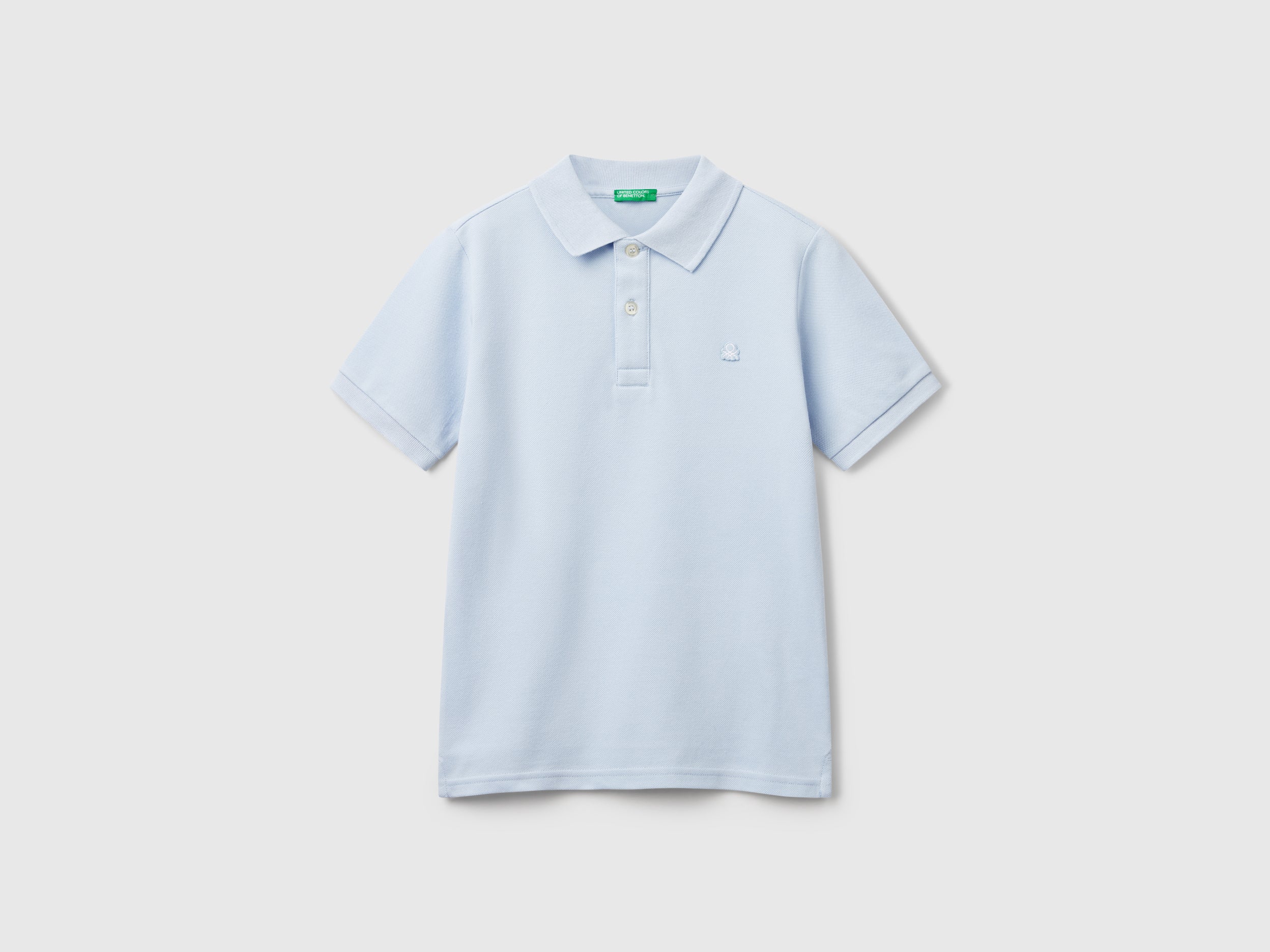 Slim fit polo in pure cotton - ucb_image_FS