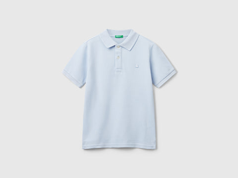Slim fit polo in pure cotton - ucb_image_FS