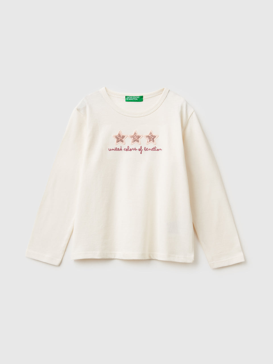 T-shirt com estampa e lantejoulas - ucb_image_FS