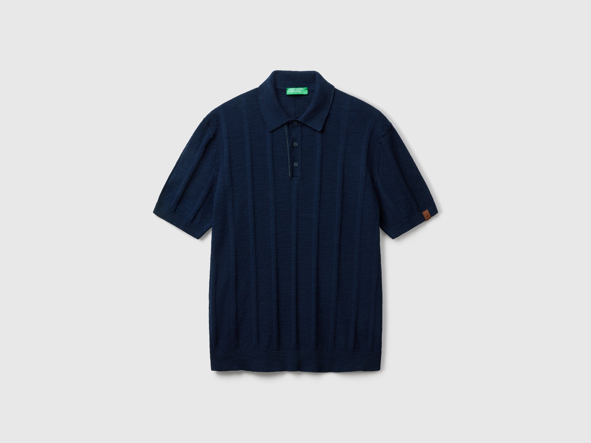 Polo de malha em mistura de linho - ucb_image_FS