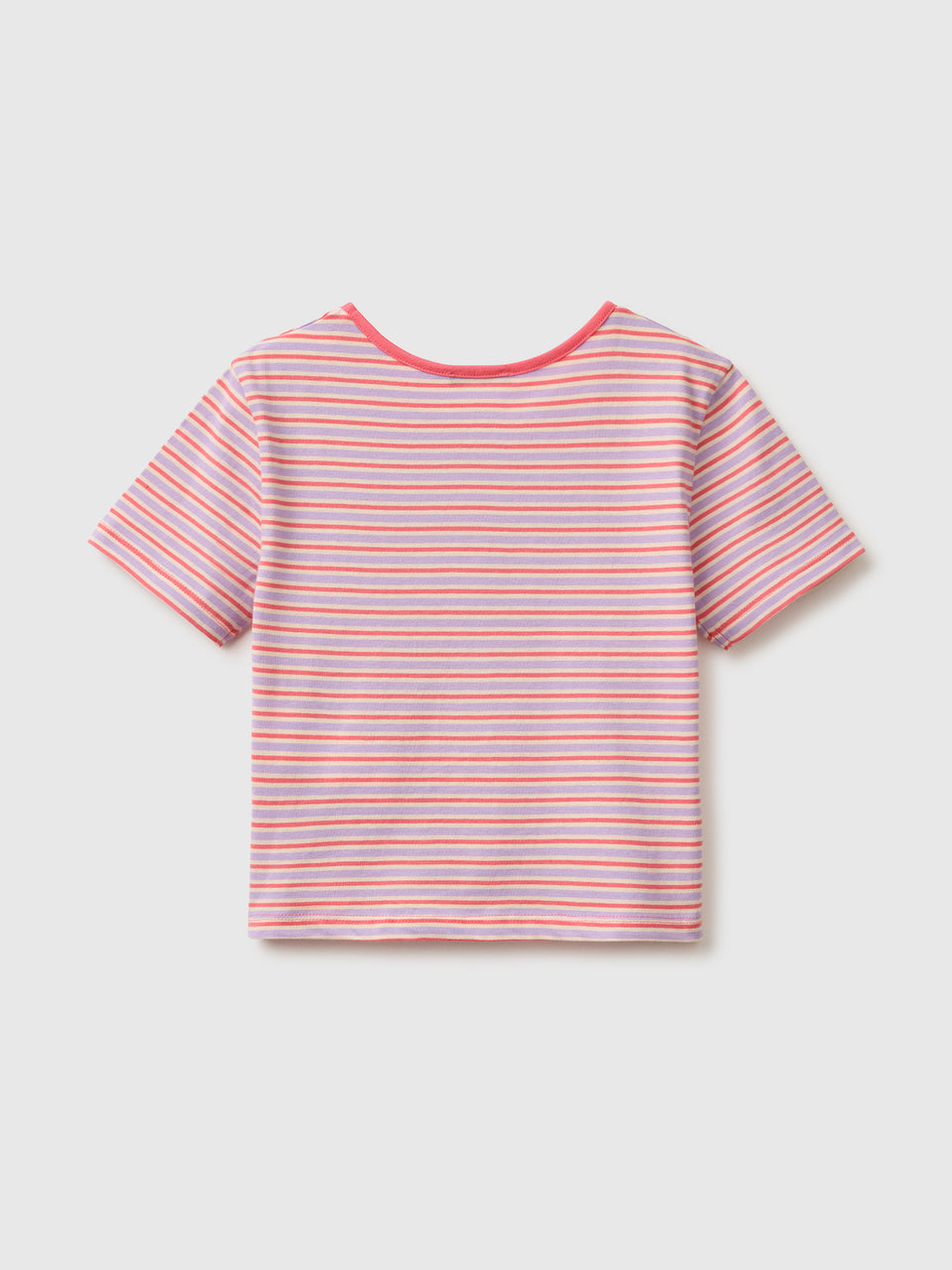 Striped T-shirt with writing - ucb_image_BS