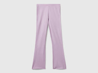 Leggings à boca-de-sino em algodão stretch - ucb_image_FS