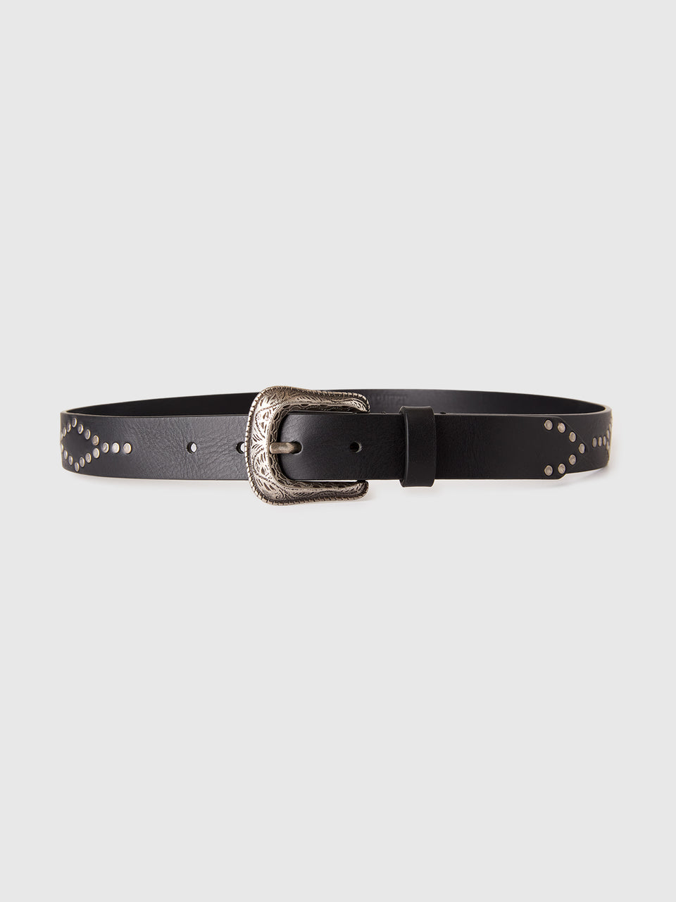 Leather belt with studs - ucb_image_FS