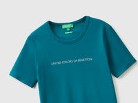 T-shirt de manga curta com logótipo glitter - ucb_image_FY