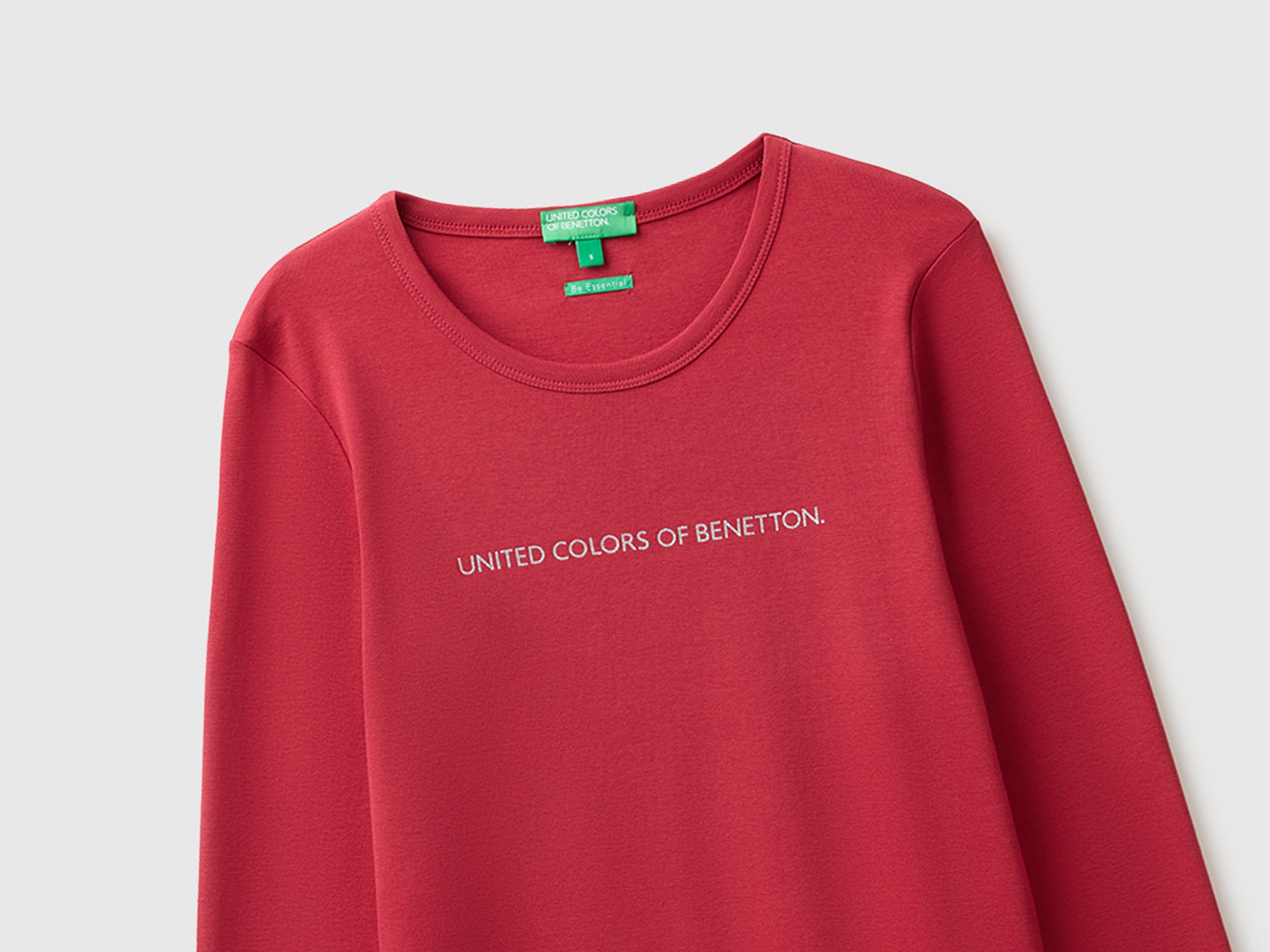 T-shirt de manga comprida com logótipo glitter - ucb_image_FY