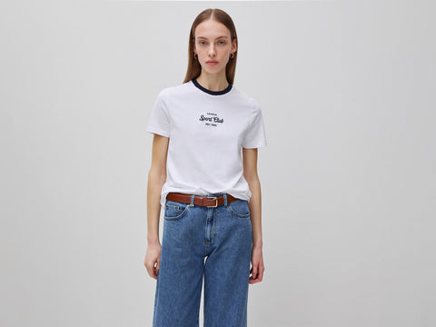 T-shirt com emblema bordado - ucb_image_F