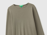 T-shirt slim fit com mangas compridas - ucb_image_FY