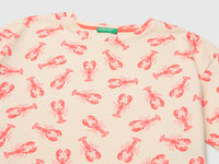 Printed cropped T-shirt - ucb_image_DS1