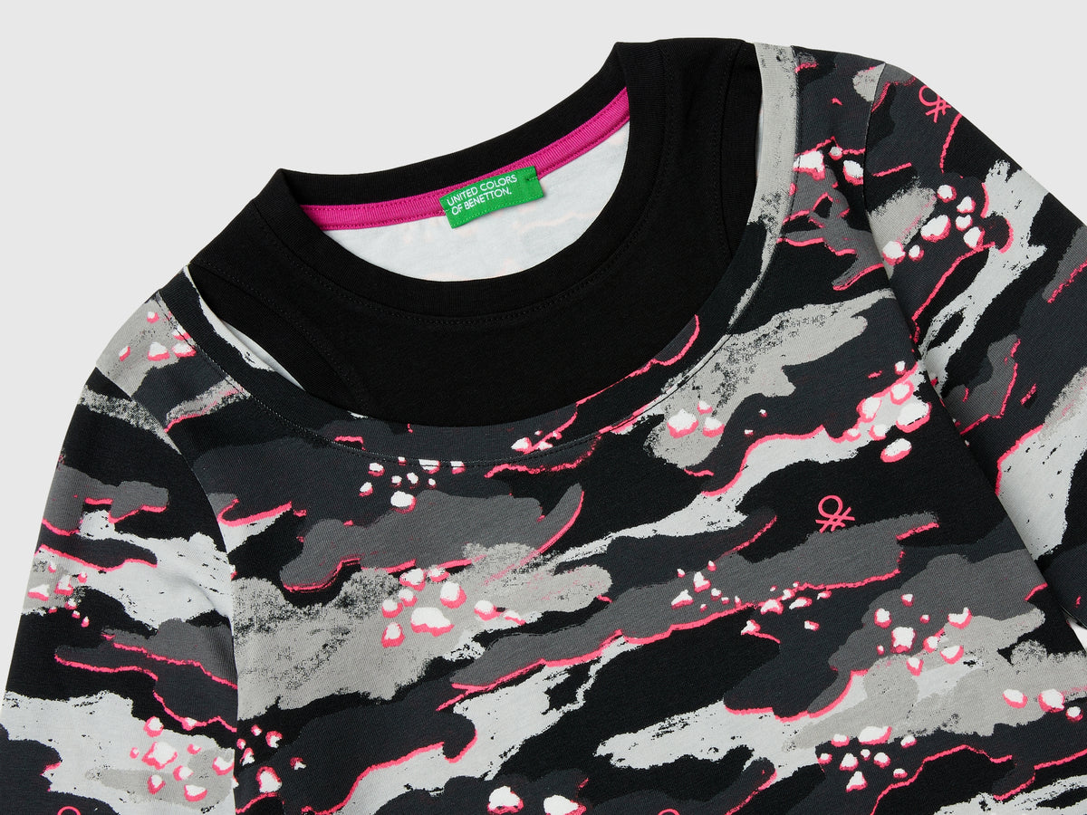 T-shirt camuflagem com detalhes fluorescentes - ucb_image_DS1