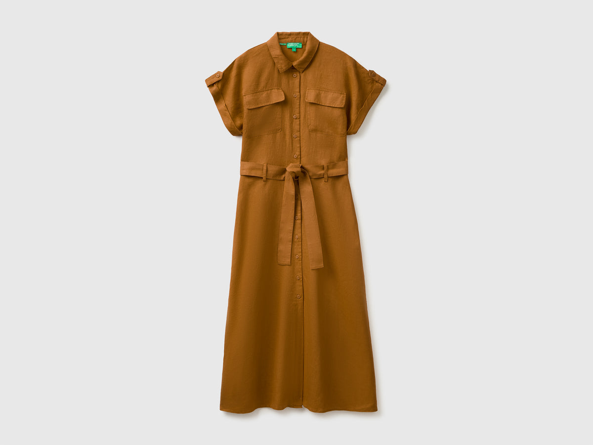 Chemise midi em linho puro - ucb_image_FS