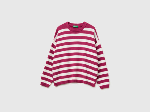 Striped sweater in tricot cotton - ucb_image_FS