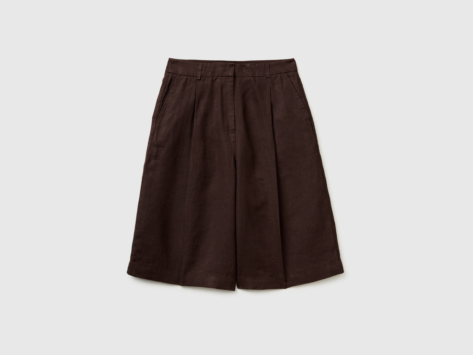 100% linen Bermuda shorts - ucb_image_FS