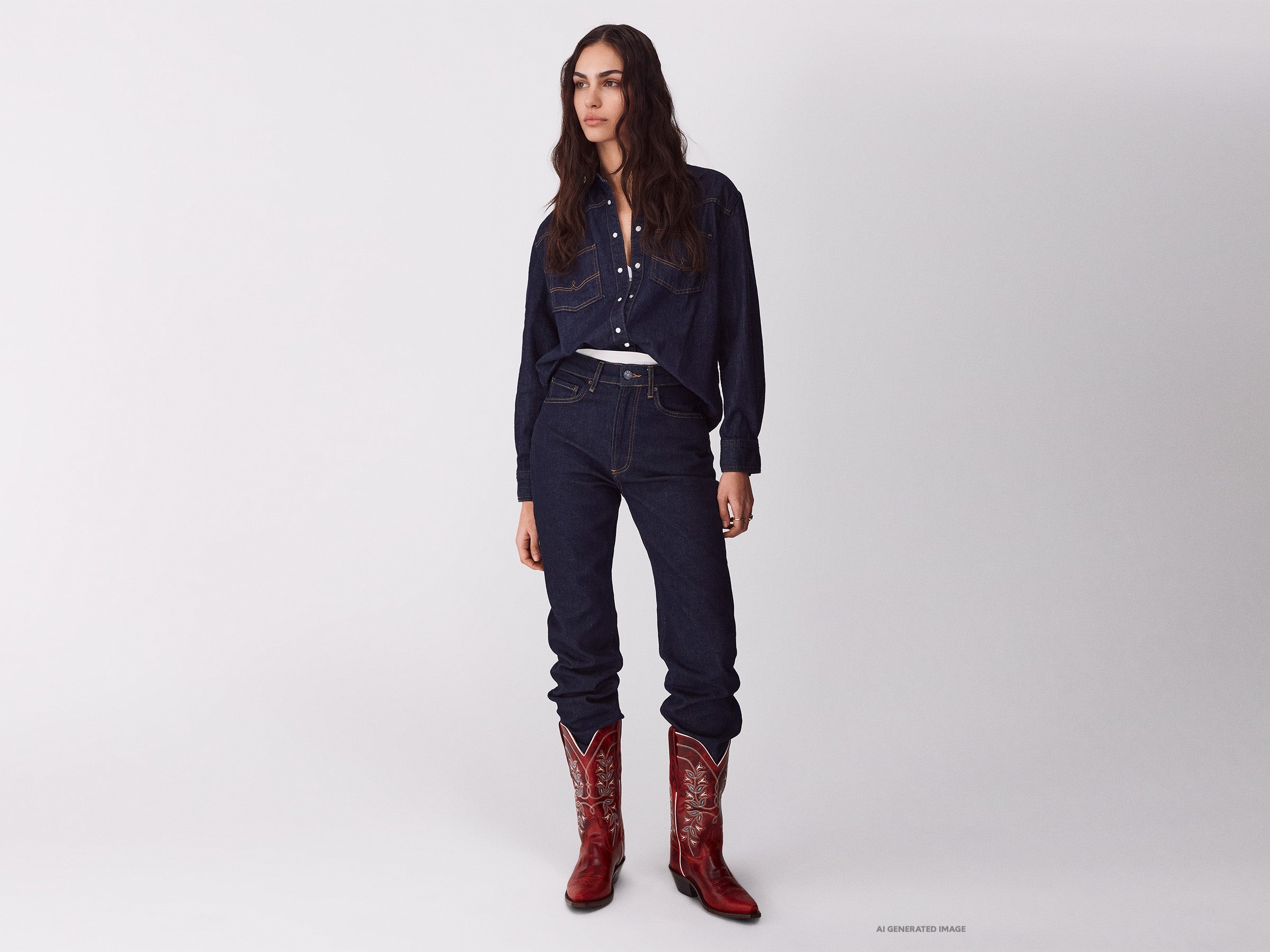Jeans bootcut lavagem rinse - ucb_image_FY