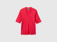 T-shirt slim fit em algodão de fibra longa - ucb_image_FS