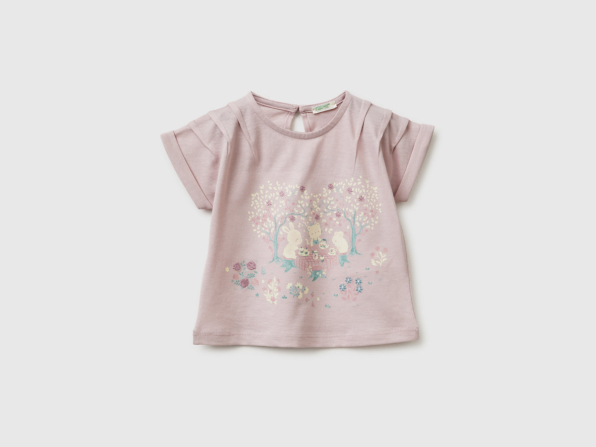 T-shirt with print and embroidery - ucb_image_FS