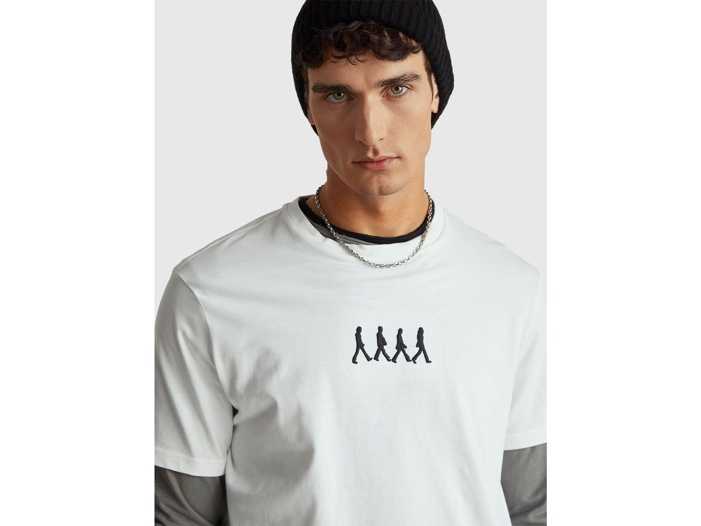T-shirt com estampa "The Beatles" - ucb_image_FY