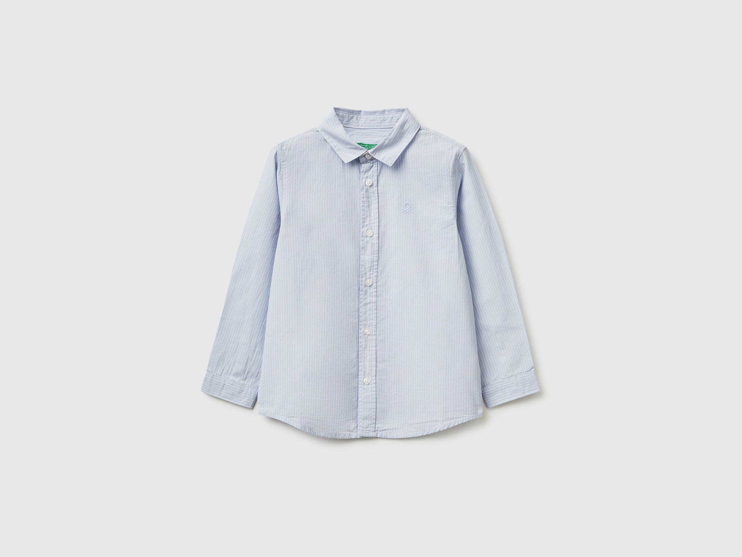 Camisa às riscas em algodão puro - ucb_image_FS