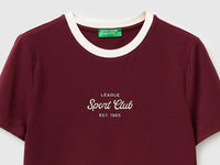 T-shirt with embroidered crest - ucb_image_DS1