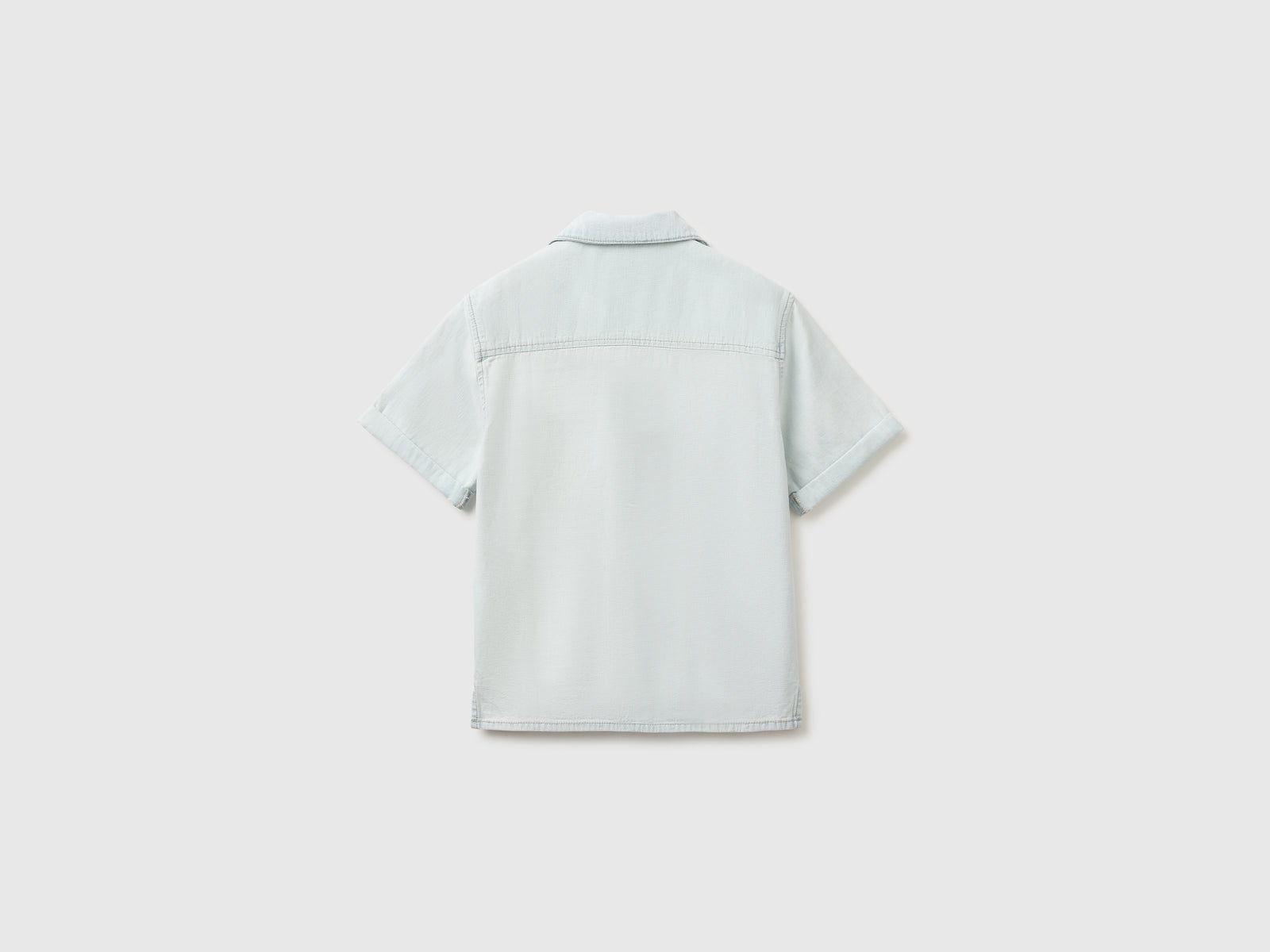 Short-sleeved denim shirt - ucb_image_BS