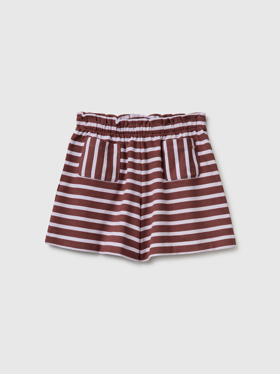 Shorts às riscas com bolsos pequenos - ucb_image_FS