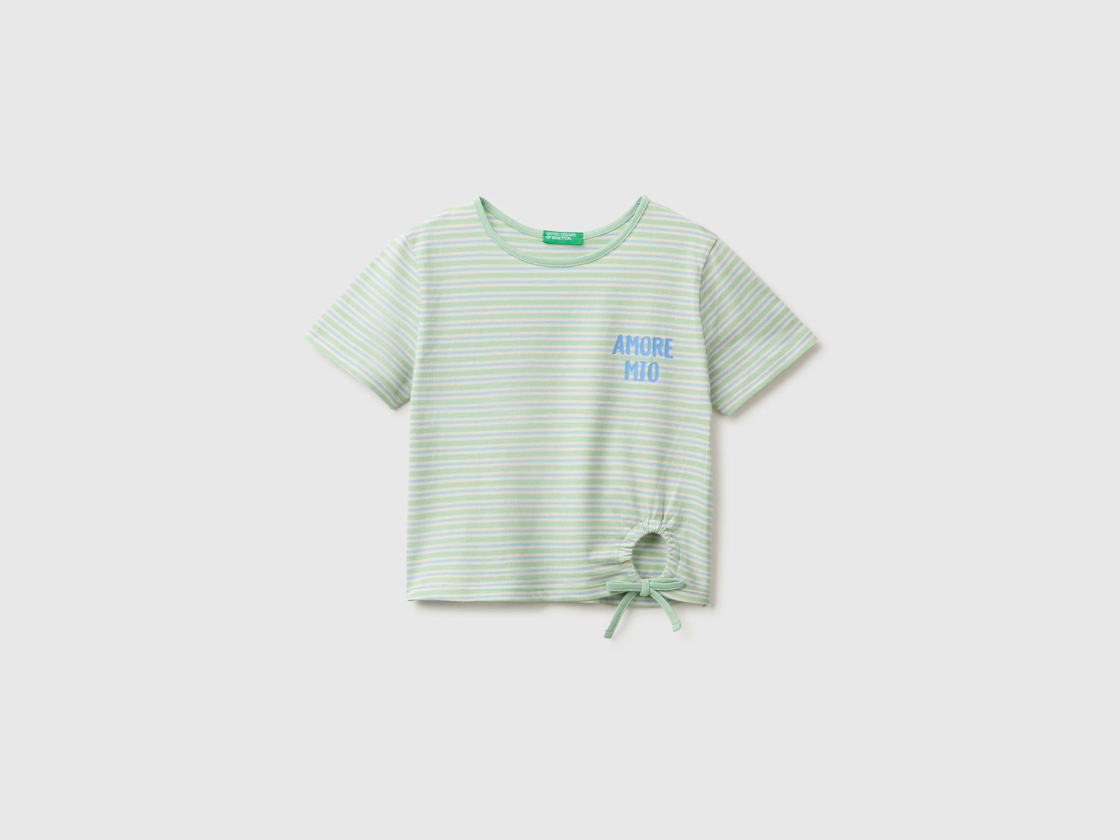 Striped T-shirt with writing - ucb_image_FS