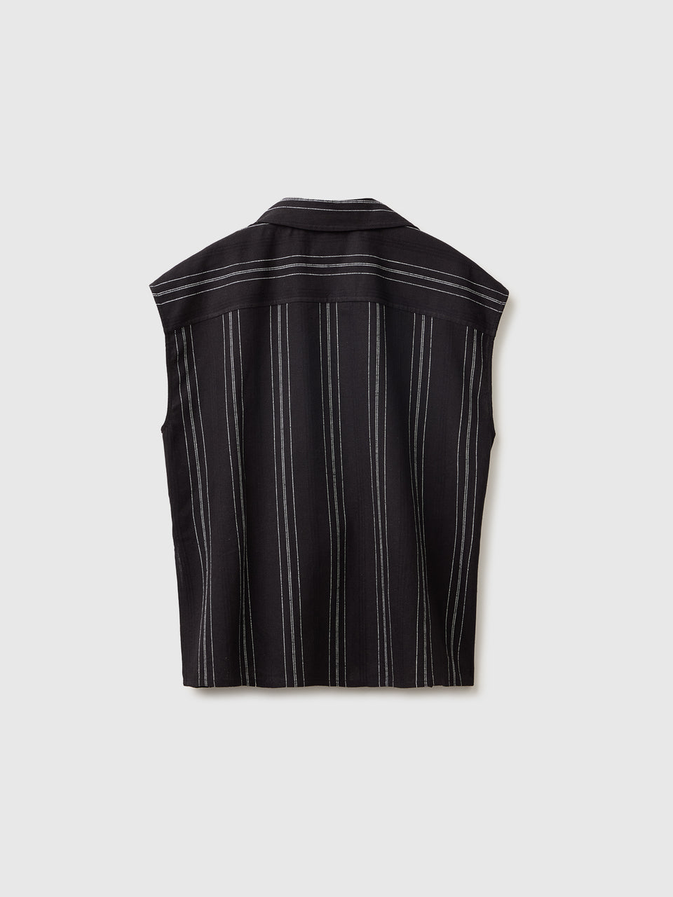 Linen blend wrap blouse - ucb_image_BS