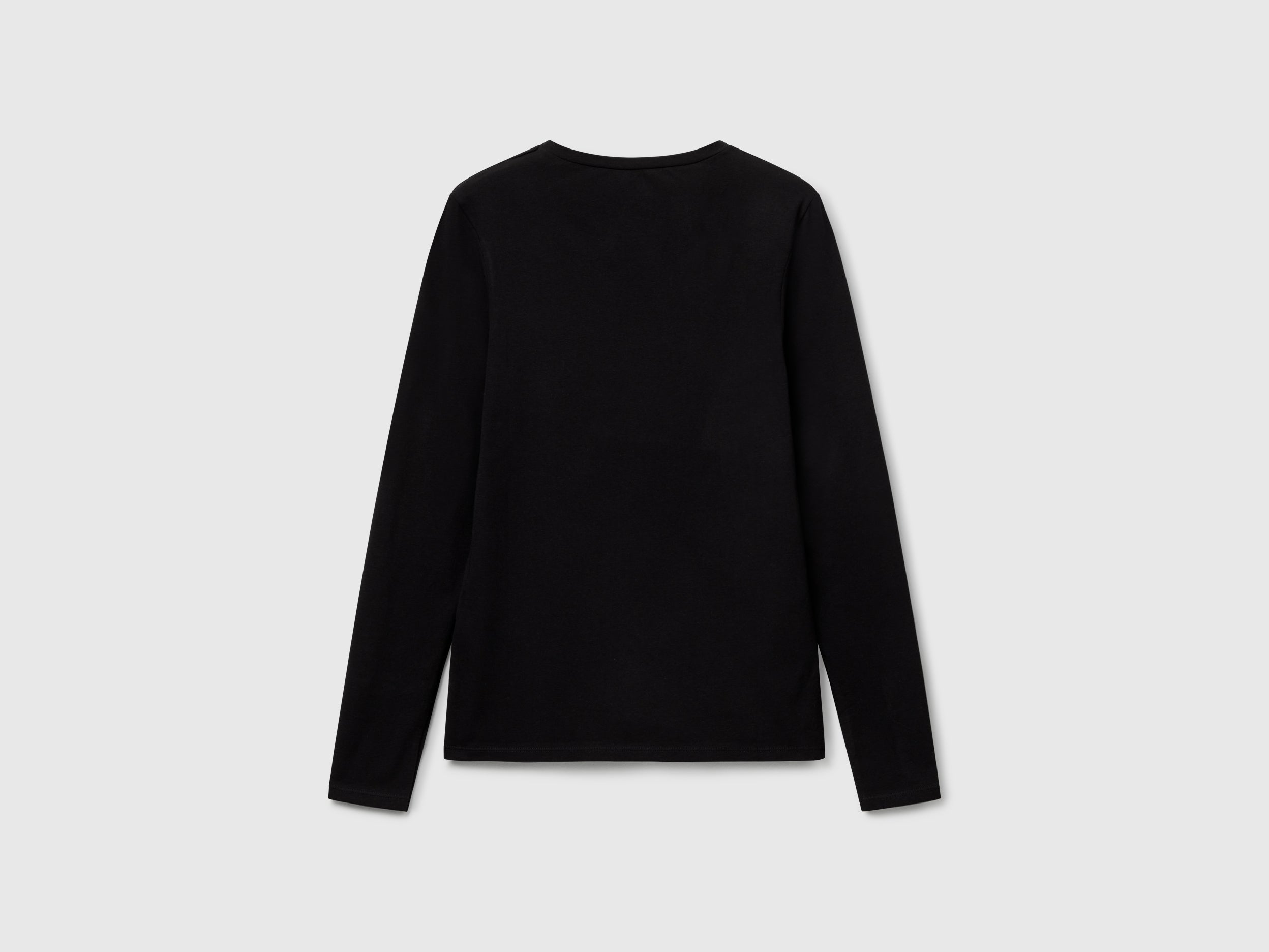 Long sleeve t-shirt in super stretch cotton - ucb_image_BS