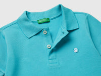 Short-sleeved polo in pure cotton - ucb_image_DS1