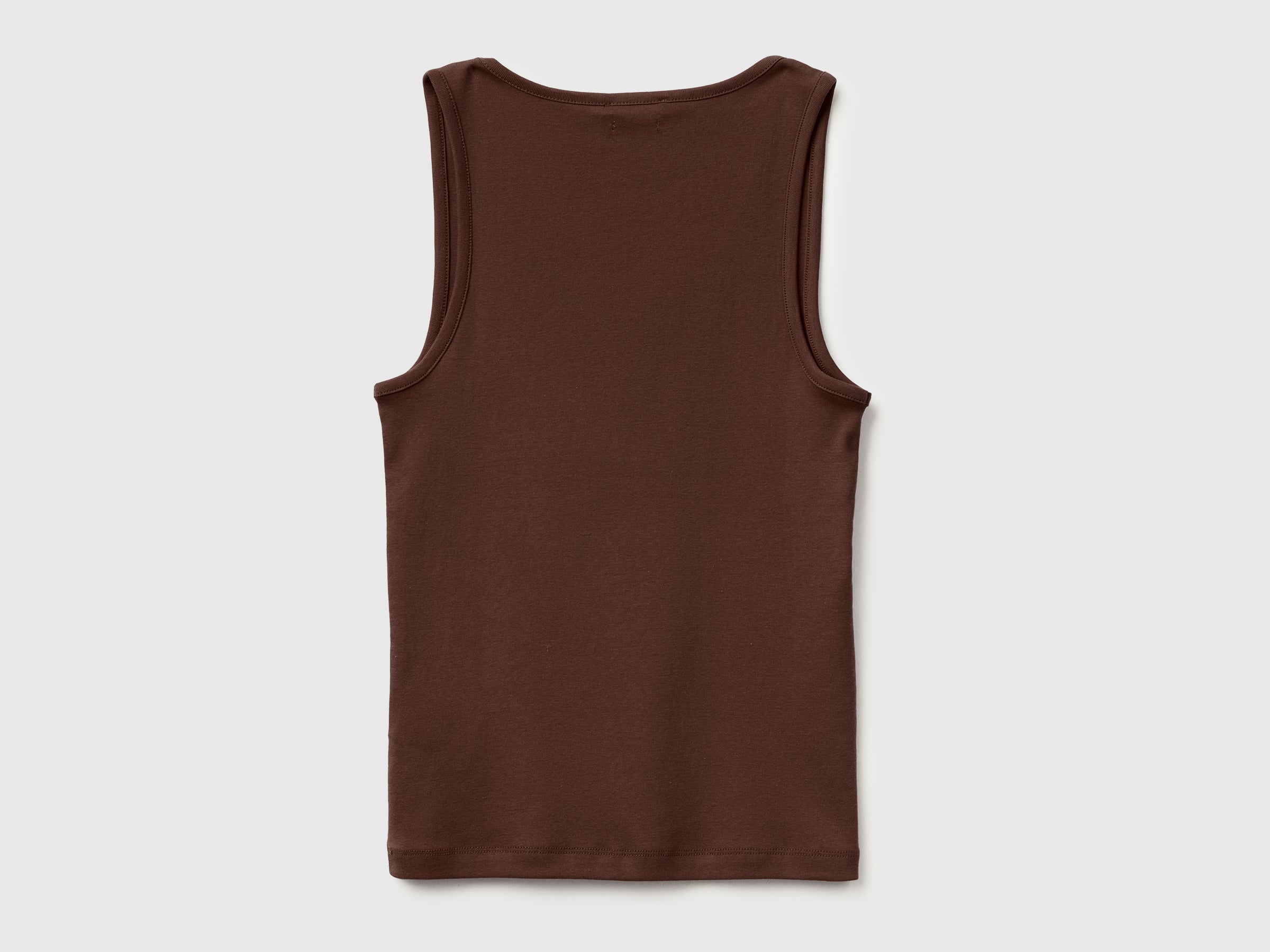 Slim fit ribbed tank top - ucb_image_BS