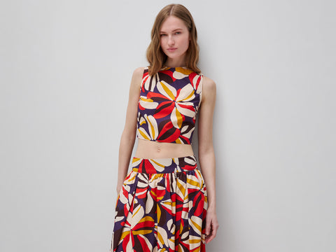 Top estampado com as costas descobertas - ucb_image_F
