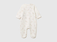 Patterned onesie in stretch organic cotton - ucb_image_BS