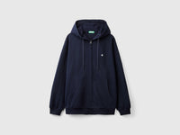 Casaco de algodão com fecho de correr e capuz - ucb_image_FS