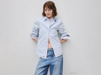 Camisa em algodão às riscas - ucb_image_F