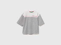 T-shirt às riscas marinière com bordado - ucb_image_FS