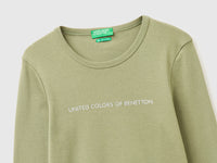 Long sleeve t-shirt with glitter logo - ucb_image_DS1