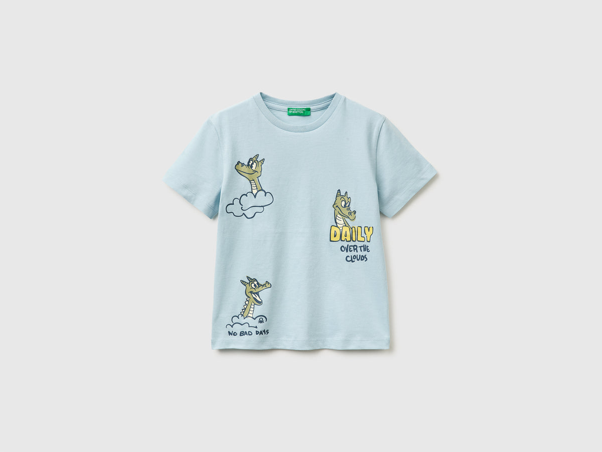 Crew neck T-shirt with print - ucb_image_FS