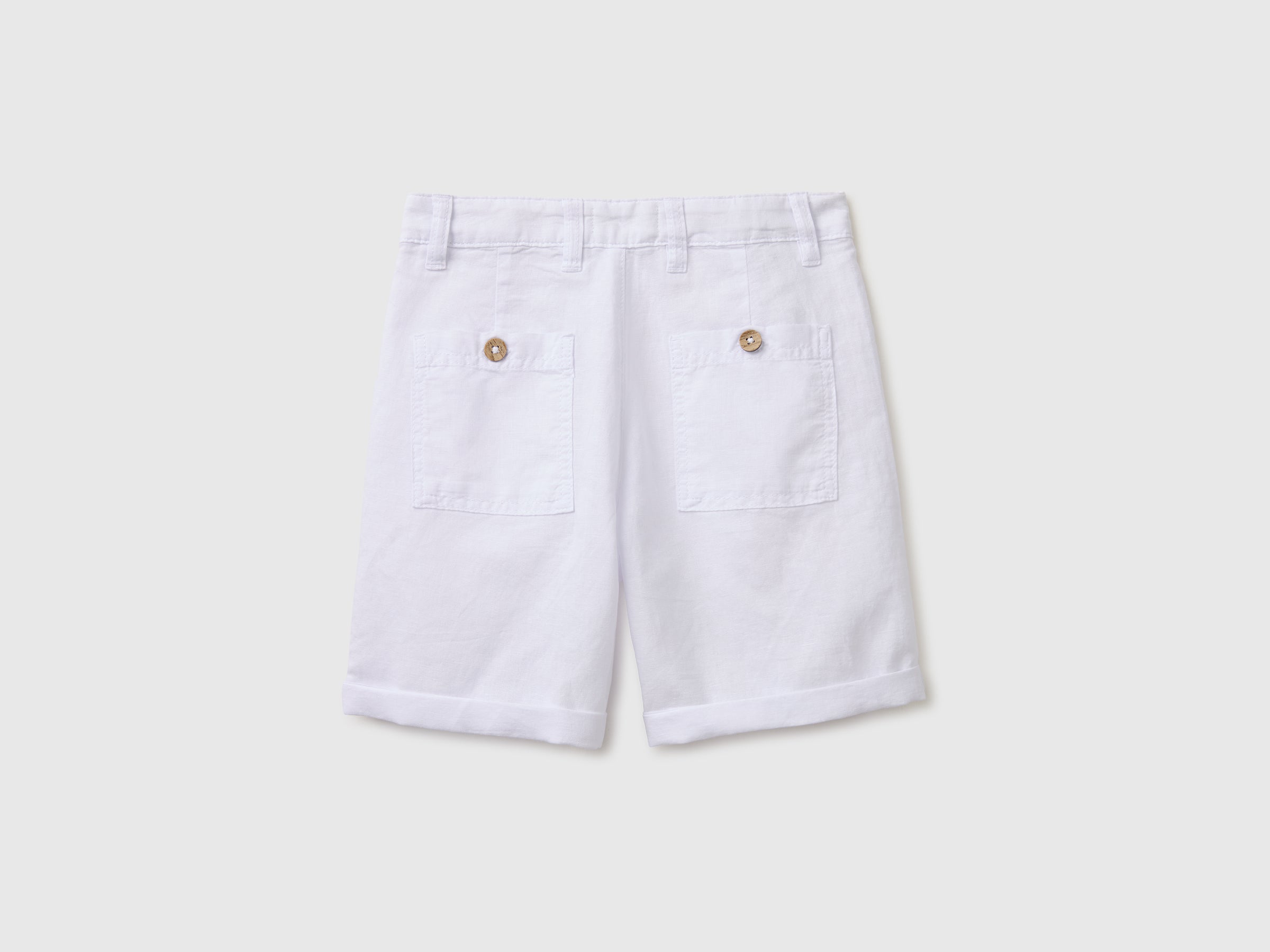 Linen blend shorts - ucb_image_BS